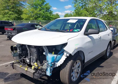 2018 Chevrolet Equinox Ls из США, поврежденный, VIN 3GNAXHEV0JL300782